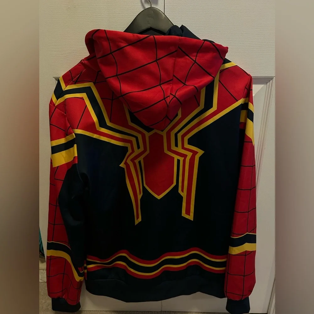 Mens - Miles Morales Spider-Man the Homecoming hoodie - men’s Medium - Picture 2 of 3